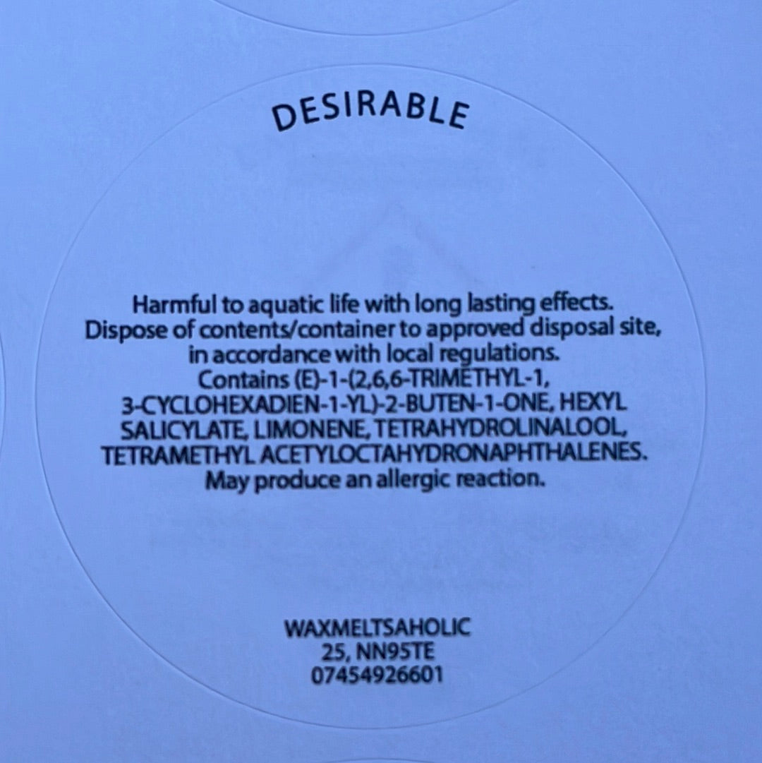 Desirable  wax melt