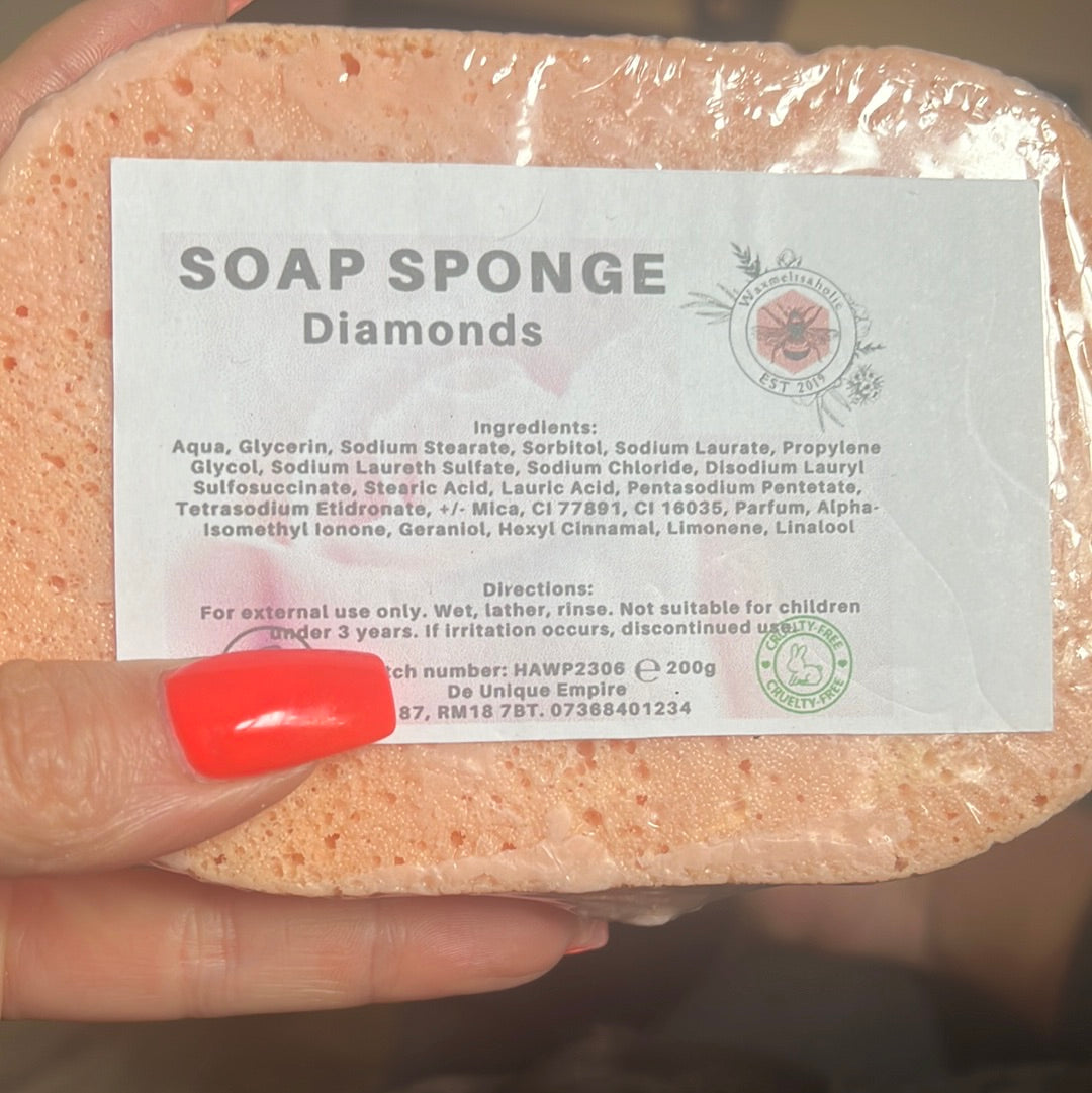 Soap sponge Diamonds