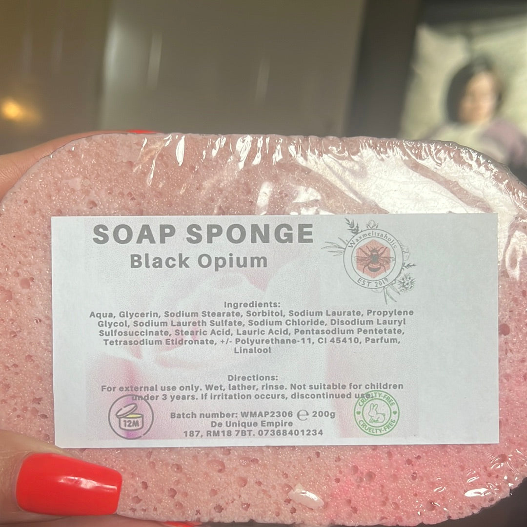 Soap sponge Black Opium