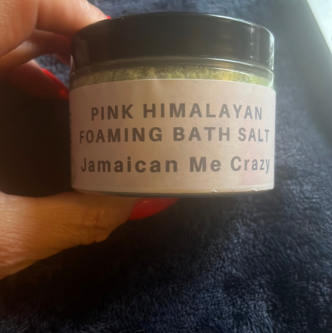 Pink Himalayan bath salts